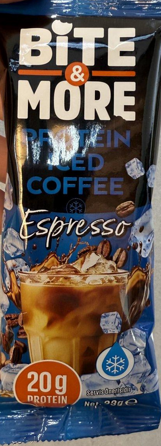 قهوة بروتين اسبريسو protein iced coffee وزنه 33غرام