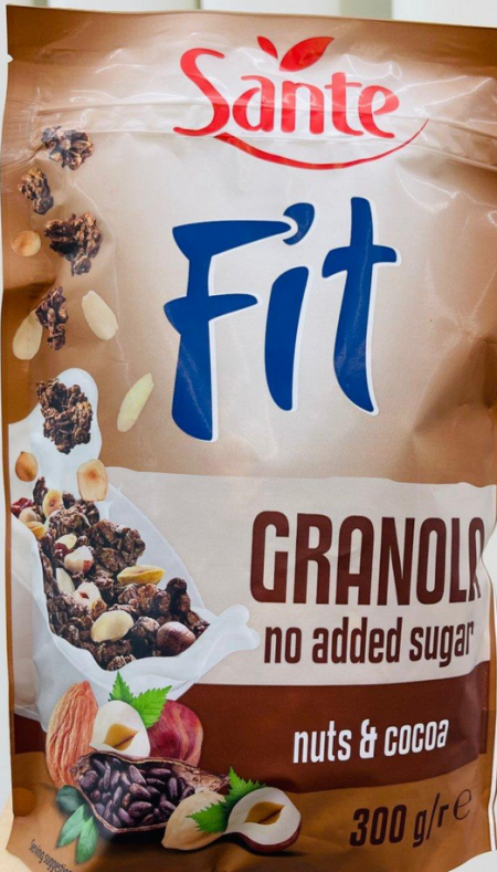 جرانولا Fit بالشوكولاته والمكسرات ٣٠٠ غرام