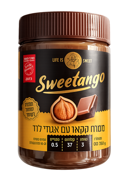 شوكولاتة النوتيلا sweet tango سويت تانجو مع البندق دايت كيتو عشق وزنها 350غرام