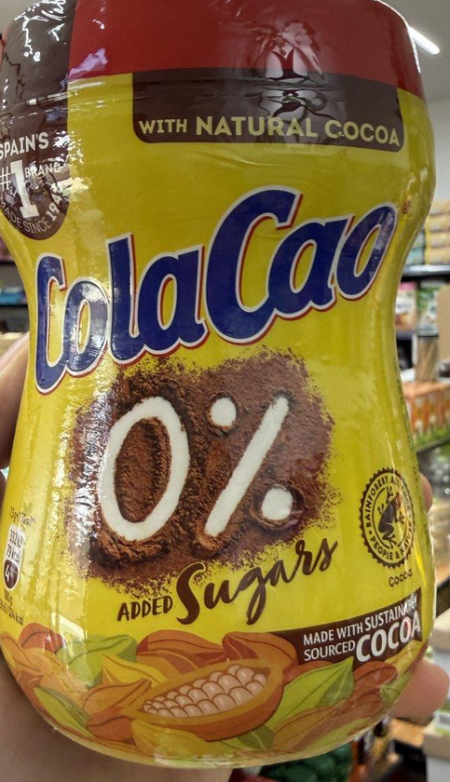 مشروب الكاكاو شوكو صحي ColaCao Zero خالي من السكر 325 غرام