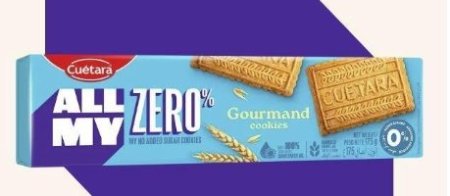 بسكويت اسباني Gourmand بالقمح الكامل عالي الالياف خالي من السكر وزنه 175غرام