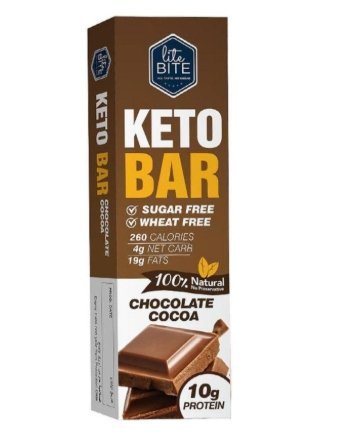 Lite Bite كيتو بار بطعم الشوكولاتة وزنه 60غرام