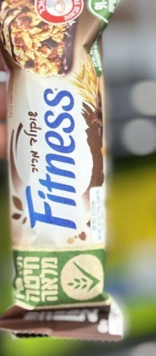 بار الشوفان fitness مع رقائق الشوكولاتة الدارك وزنه 24غرام
