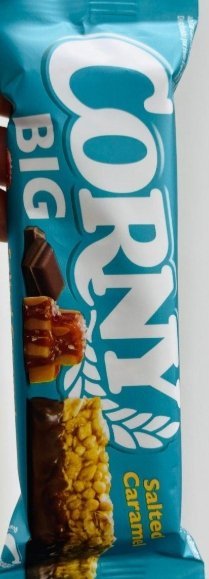 كورني الشوفان مع شوكولاته والكراميل المملح وزنه ٤٠ غرام🍫