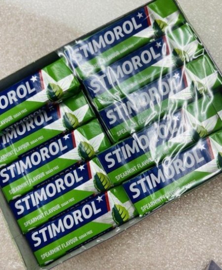 علكة طبية ‏ Stimorol foil بطعم النعنع 🌿